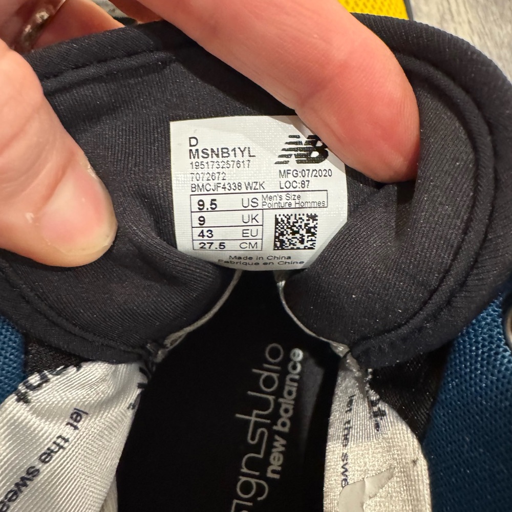 New Balance Tokyo Design Studio x Niobium Concept 1 'Yellow' - Picture 8 of 9